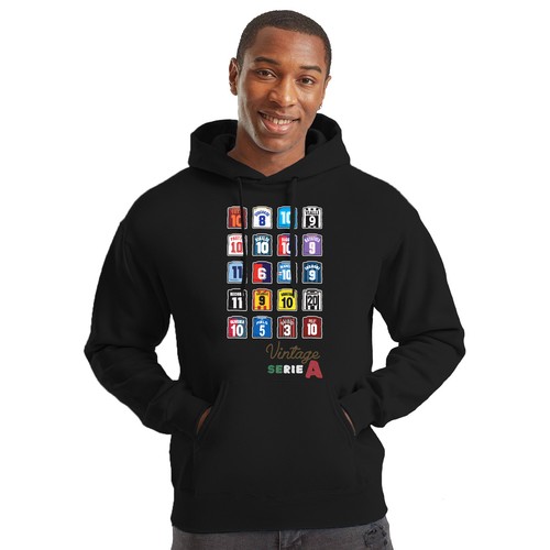 Serie felpa hoodie - a, stadio