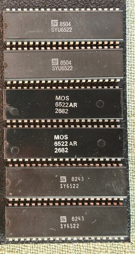 6522 chip mos per - (1x),
