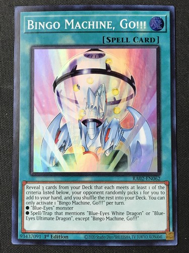 Tcg ra02 en062 bingo - yu-gi-oh,