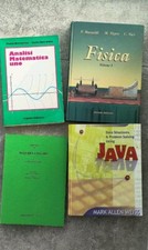 Libri Fisica Analisi Matematica Algebra Java
