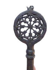 IDEA REGALO CHIAVE ANTICA VENEZIANA VENEZIA 1500 ORIGINALE FERRO BATTUTO