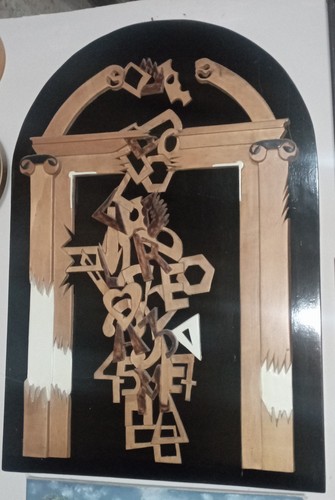 Massoneria quadro scultura - massoneria,