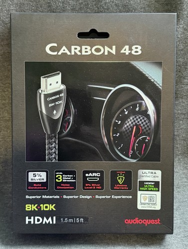 Audioquest carbon hdmi 5 - carbon, 1,5