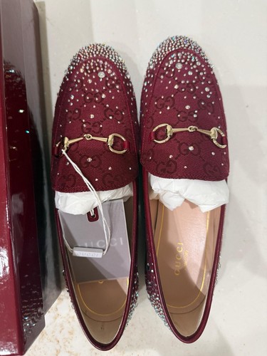 Mocassini gucci bordeaux - mocassini,