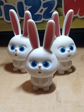 PORTACHIAVI E TORCIA A FORMA DI CONIGLIO BIANCO PETS CON LUCE E FRASE