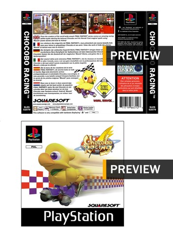 Chocobo racing playstation ps1 - playstation,