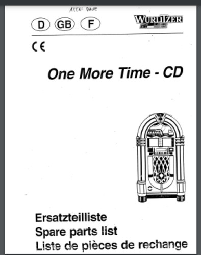 Wurlitzer one more time - one,
