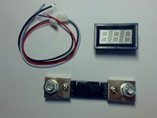 MINI AMPEROMETRO DIGITALE DISPLAY LED BLU (range 0 / 99,9A) ALIMENTAZIONE9/24Vdc