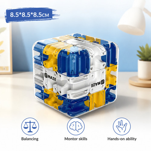 Cubo labirinto lati sfera - , in