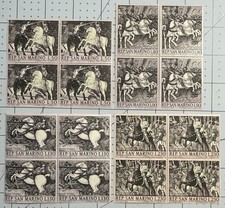 San Marino 1968 MNH Blocchi di