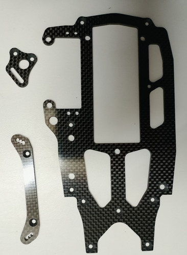 Mugen mrx4 platine - radio, +