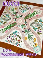 GUCCI sciarpa seta vintage