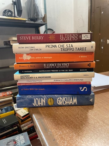 Libri vari offerta volumi - vari, 10