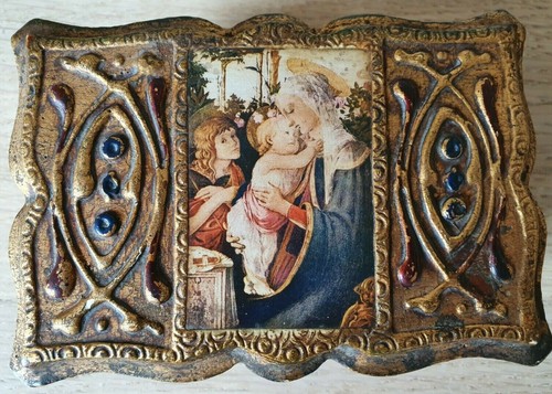 Antico portagioie cofanetto - , in