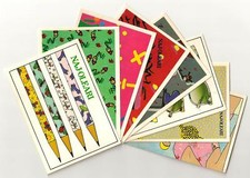 NAJ OLEARI Lotto di 8 FIGURINE