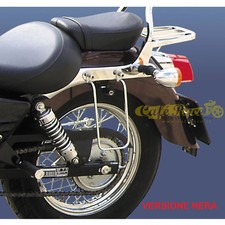Telaietti supporti Spaan neri borse laterali per Honda VT 125 Shadow(JC29/31)