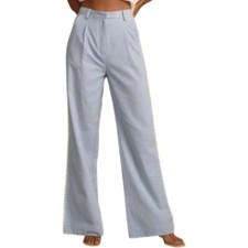 Pantalone donna MON RENN blu