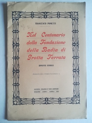 Nel centenario della