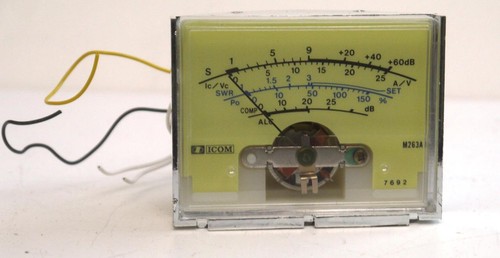 Icom 751a meter - icom, s-meter