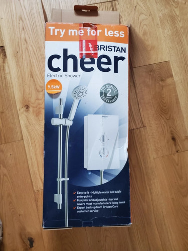 Bristan cheer 5kw - cheer, bianco