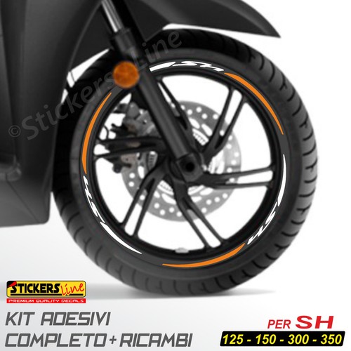 Adesivi cerchi per honda - adesivi,