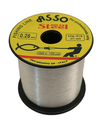 Filo pesca asso polya steel - filo, da