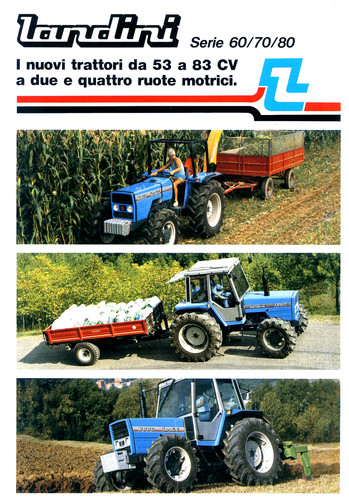 Landini serie 80 i - , 60/70/80