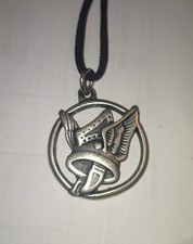 COLLANA CIONDOLO METALLO ELMO