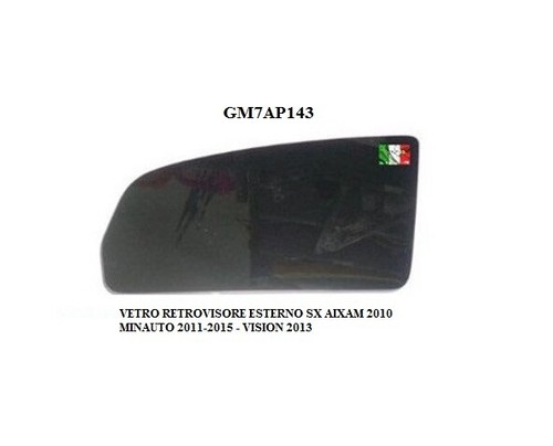 Vetro retrovisore esterno - retrovisore,