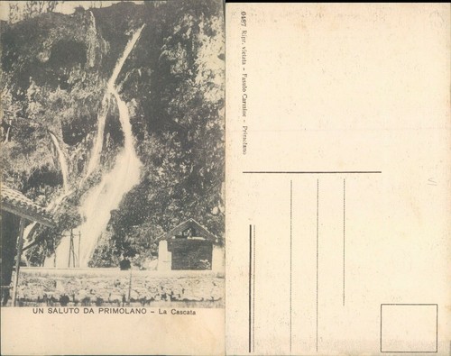 Primolano sua cascata - primolano, in