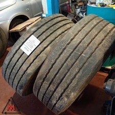 Set 2 gomme pneumatici autocarro 385/65 R22,5 164K GITI GTR955 usati (112560)