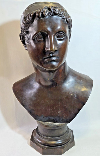 Busto bronzo tolomeo - tolomeo,