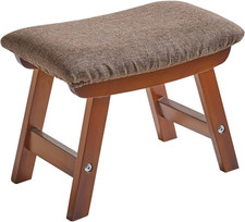 Poggiapiedi in Legno, Pouf in