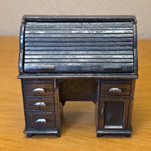 Vintage roll top desk - vintage,