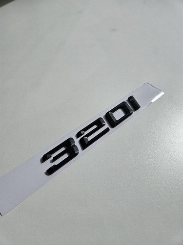 320i emblema nero - , opaco