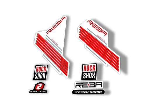 Adesivo rock shox - shox, reba