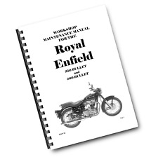 ROYAL ENFIELD 350 500 BULLET 1989 - 2007 SERVIZIO OFFICINA RIPARAZIONE MANUALE RISTAMPA