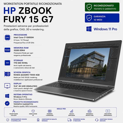 Zbook fury g7 - 15,