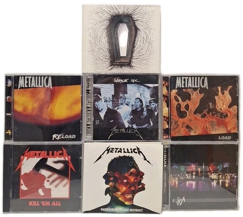 Metallica bundle 7 very - cd, of