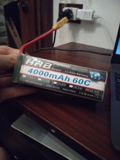 HRB batteria lipo 4000 6s usata circa 40 cariche connettore xt90 anti scintilla