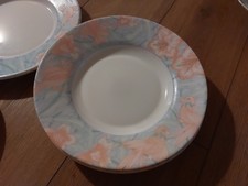 7 Piatti In Ceramica Decorati