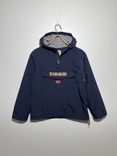 Giacca Anorak Napapijri Rainforest invernale blu navy taglia 14 anni 162