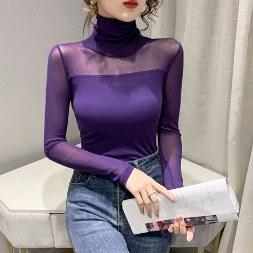 Camicia donna girocollo