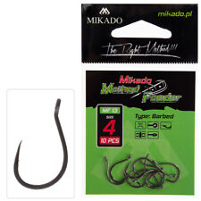 10 x MIKADO MF13 Methodfeeder ami da pesca con orecchio gancio orata gancio carpa