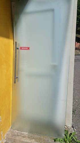 Porta scorrevole vetro - porta,