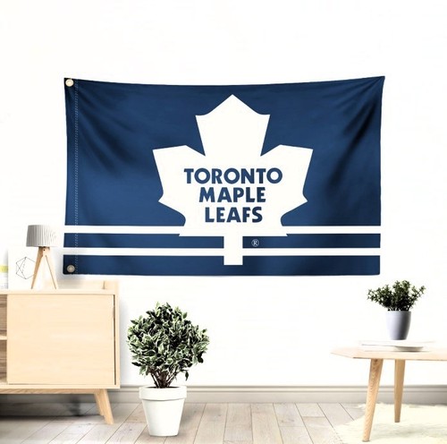 Bandiera banner toronto foglie - toronto,