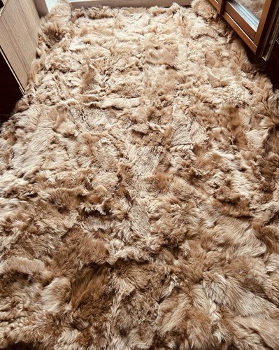 Coperta pelle pecora - pelle, di