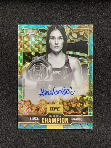 2025 topps chrome ufc - 2025, alexa
