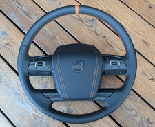 Volante in PELLE NUOVO per VOLVO FM FH FMX 4 serie 5 AERO cuciture arancioni