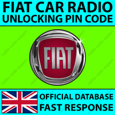 Codice pin sblocco radio fiat - codice,